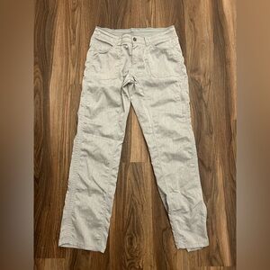 Light Gray Casual Pants